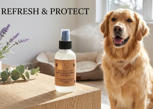 Natural Pet Deodorizing Spray — Lavender